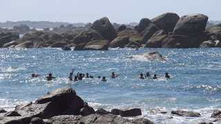 ブルターニュの海