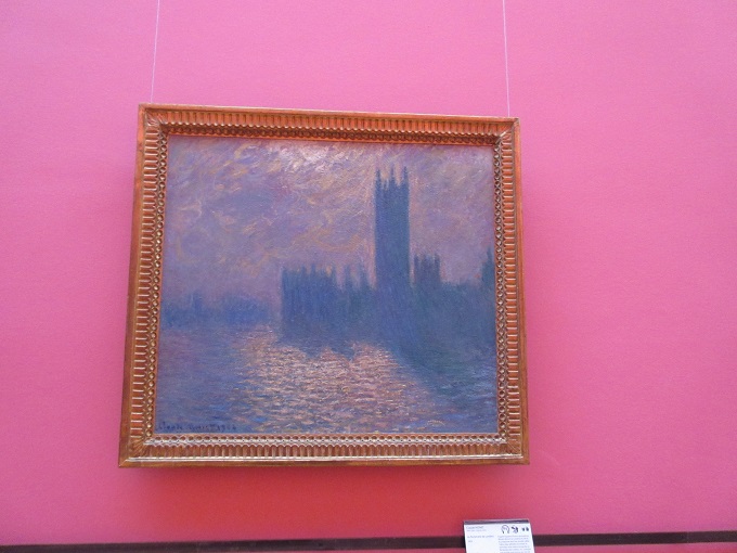 クロード・モネ『Le Parlement de Londres（ロンドン議事堂）』