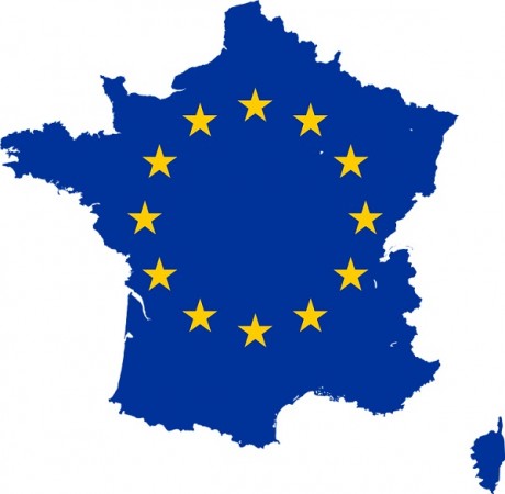 フランスの地図
