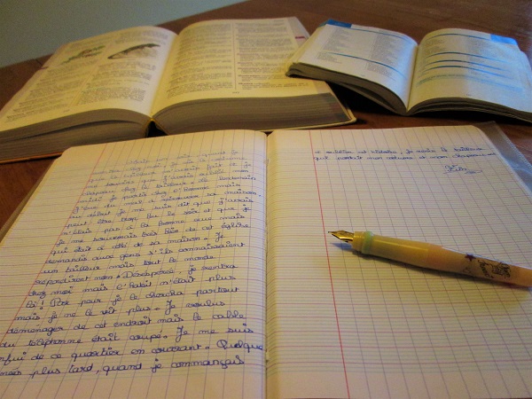 フランス語で「書く」