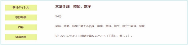 フランス語ビデオ講座