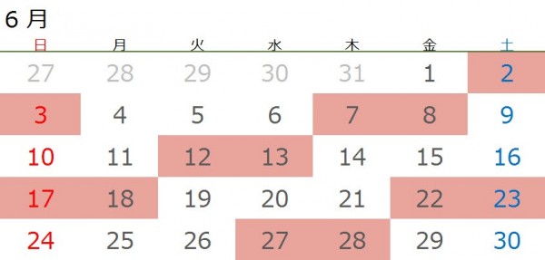 スト6月