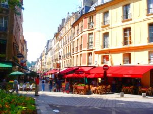 フランスの街並み