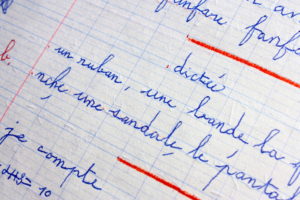 フランス語　ディクテ