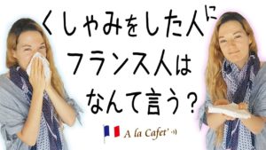 Vol.308　くしゃみをした人にフランス人はなんて言う？　楽しく学ぶフランス語　