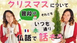 Vol.349　« d’habitude »と « comme d’habitude »をクリスマスの例文で覚えよう　楽しく学ぶフランス語　