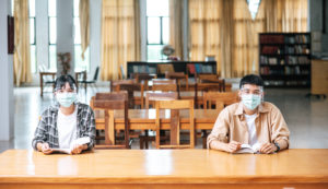 図書館　学生