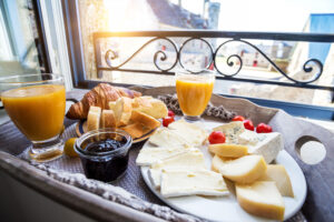 フランス　朝食