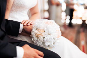 フランス　結婚式　ブーケ